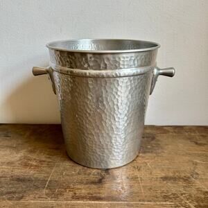 Hammered Champagne Bucket | Ice Bucket | Silver